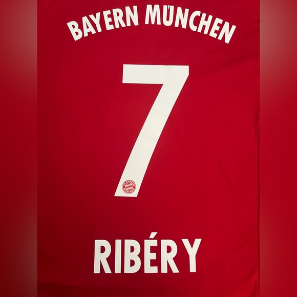 Ribéry #7 Bayern Retro Home Jersey 2013 S-L ribery - Picture 2 of 4
